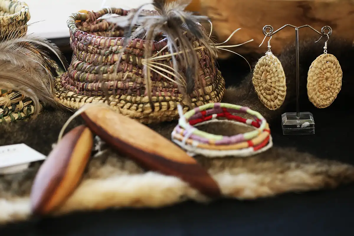 Cultural items by Baluk Arts